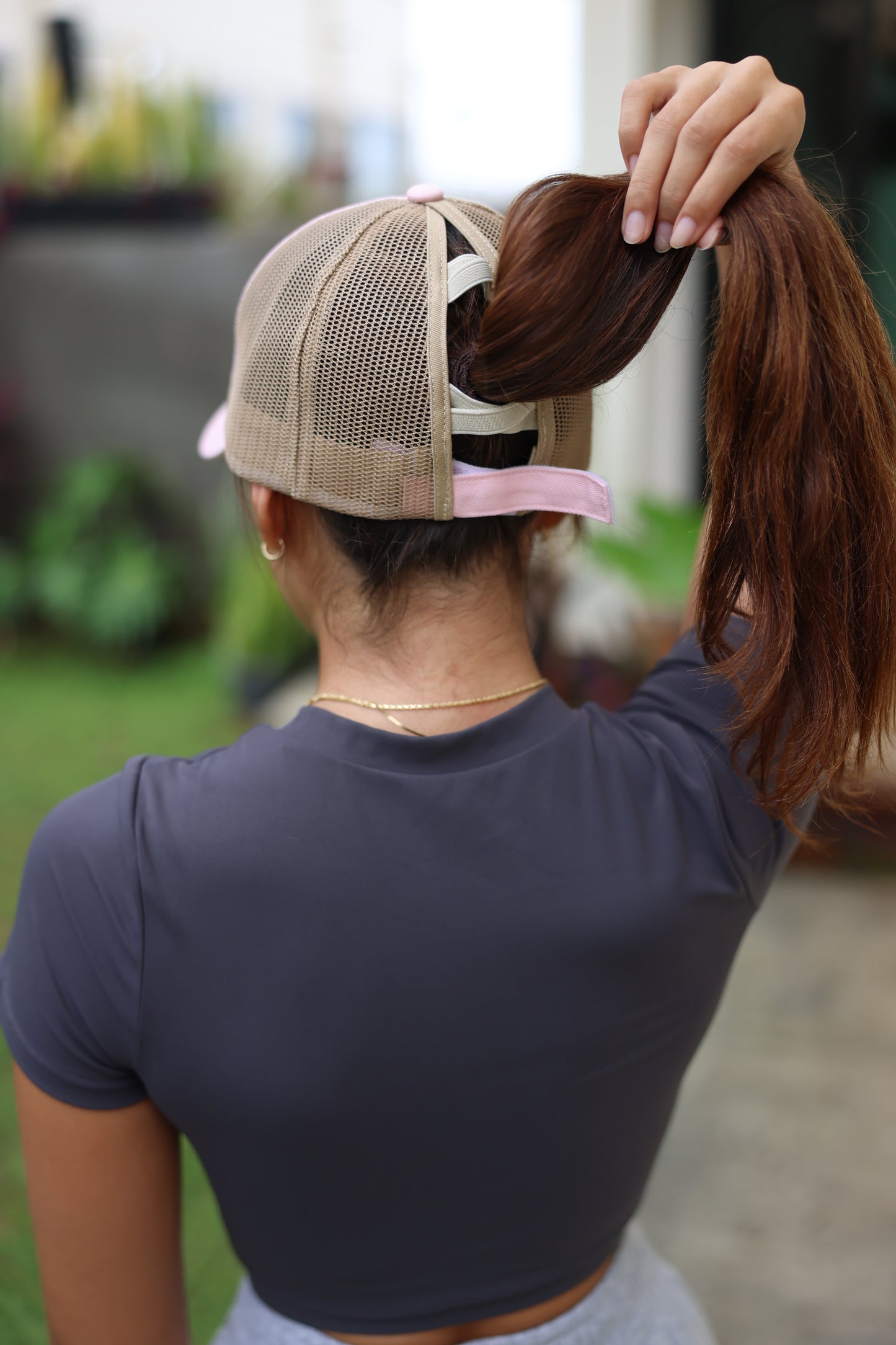 Ponytail Cap